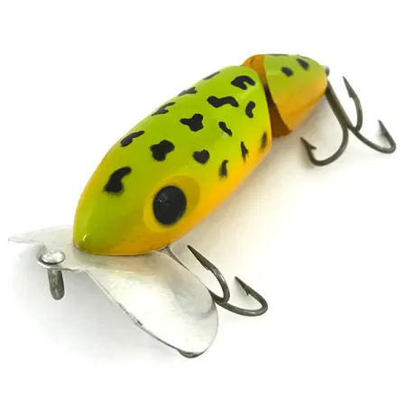 Fred Arbogast Jitterbug Oppervlakte-aas, Kikker, 10g, Gedeeld, #7285
