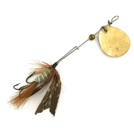 Jerry's Flies Spinner, Goud, 1.4g, Veren, #7296
