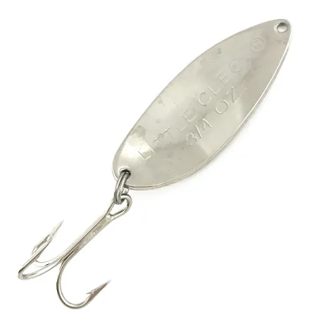 Acme Little Cleo Lepel, Nikkel / Rood, 21g, Gebocheld Profiel, #7299