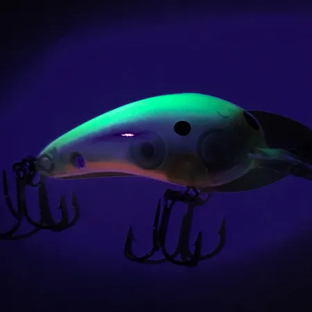 Norman Deep Baby N Crankbait, Chartreuse, 7g, UV-gloed, #7303