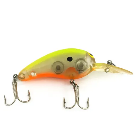 Norman Deep Baby N Crankbait, Chartreuse, 7g, UV-gloed, #7303