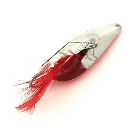 Eppinger Weedless Dardevle Imp Lepel, Rood/Zwart/Nikkel, 11g, #7318