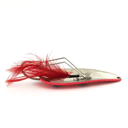 Eppinger Weedless Dardevle Imp Lepel, Rood/Zwart/Nikkel, 11g, #7318