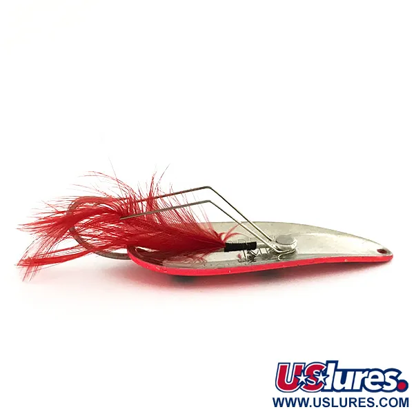 Eppinger Weedless Dardevle Imp Lepel, Rood/Zwart/Nikkel, 11g, #7318