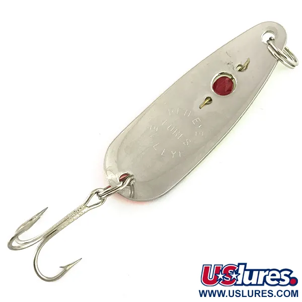 Red Eye Lures Red Eye Evil Eye Lepel, Geel/Oranje/Nikkel, 14g, #7319