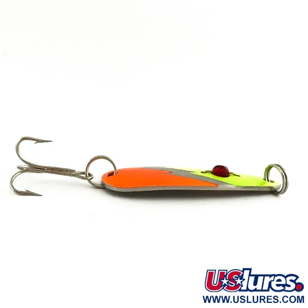 Red Eye Lures Red Eye Evil Eye Lepel, Geel/Oranje/Nikkel, 14g, #7319