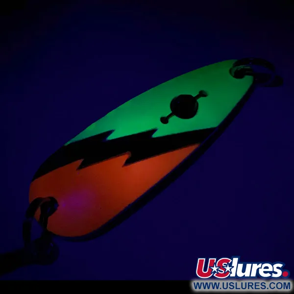 Red Eye Lures Red Eye Evil Eye Lepel, Geel/Oranje/Nikkel, 14g, #7319