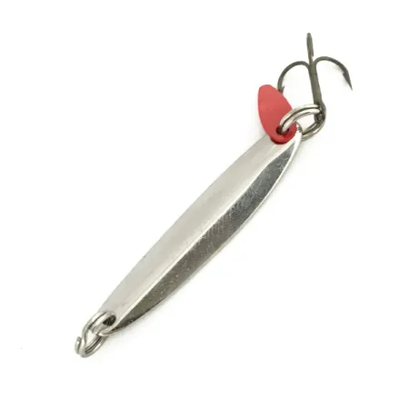 Bay de Noc Swedish Pimple Lepel, Nikkel/Groen, 5.5g, #7323