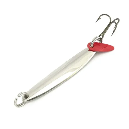 Bay de Noc Swedish pimple Verticale jig, Nikkel / Geel, 5,5g, #7324