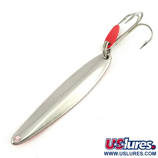 Bay de Noc Swedish Pimple Verticale Lepel, Roze, 7g, UV Glow, #7325