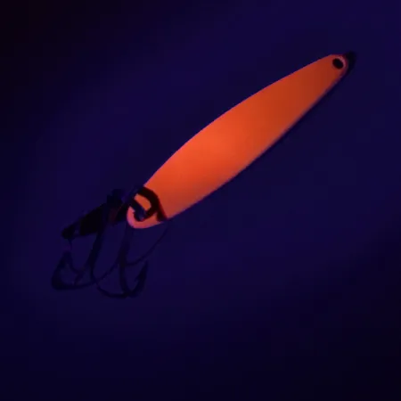 Bay de Noc Swedish Pimple Verticale Lepel, Roze, 7g, UV Glow, #7325