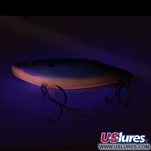 Bill Lewis Rat-L-Trap Lipless Crankbait, Grijs/Groen/Oranje, 14g, #7326