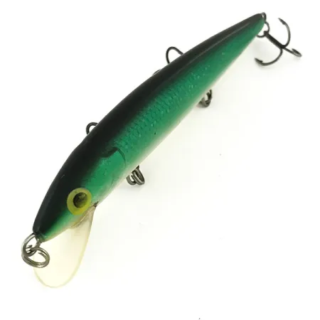Rapala Husky Jerk 12 Kunstaas, Groen/Goud, 13g, Suspender, #7352