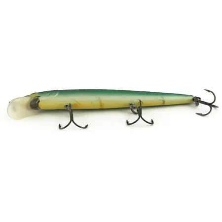 Rapala Husky Jerk 12 Kunstaas, Groen/Goud, 13g, Suspender, #7352