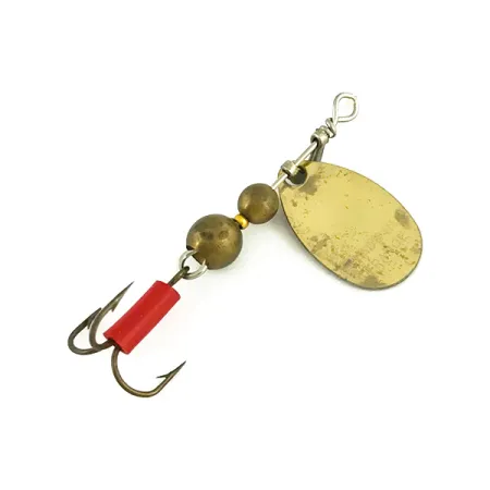 Mepps Aglia 0 Spinner, Zwart/Wit, 2.5g, Gestreept blad, #7354