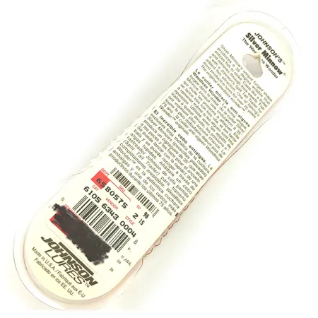 Johnson Silver Minnow Lepel, Verzilverd, 14g, Spinnerblad, #7360