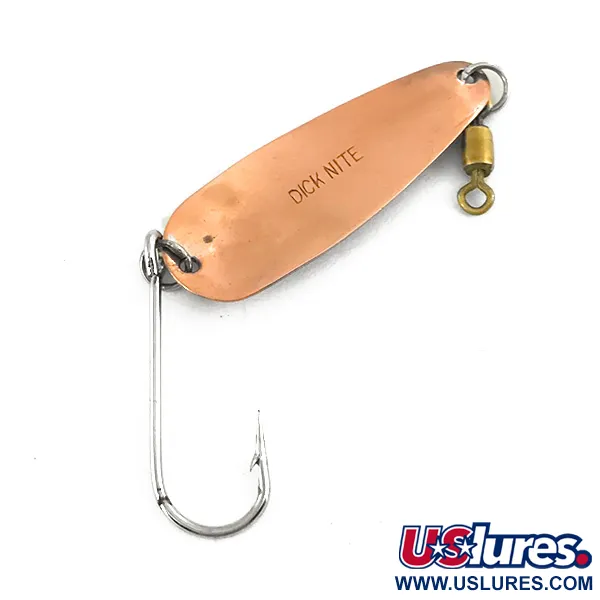 Dick Nite #2 Lepel, Koper, 1,7g, Enkele haak, #7378