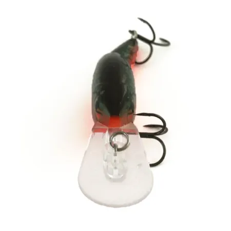 Rebel WEE-CRAWFISH Crankbait, Zilver/Zwart, 6g, Kreeft-imitatie, #7387