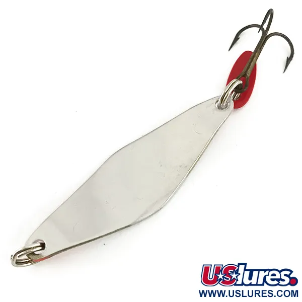 Bay de Noc Do-Jigger Lepel, Nikkel / Rood, 10g, UV-accent, #7397