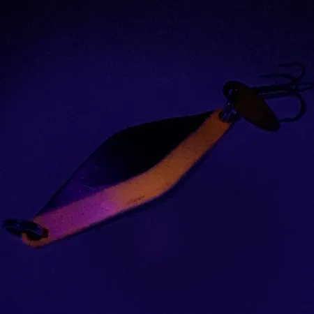 Bay de Noc Do-Jigger Lepel, Nikkel / Rood, 10g, UV-accent, #7397