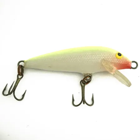 Rapala Original Floater F5 Plug, Chartreuse, 2.3g, Balsahout, #7399