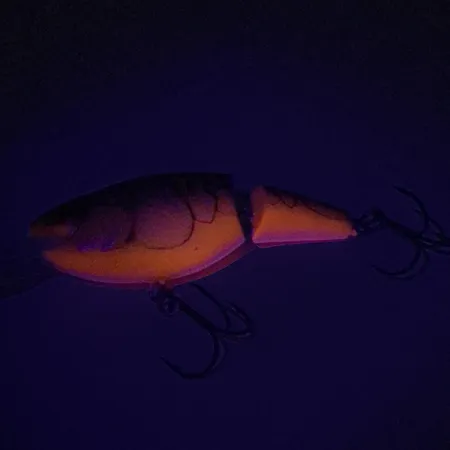 Rapala Jointed Shad Rap JSR07 Plug, Olijfgroen/Oranje, 12g, #7401