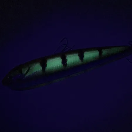 Bass Pro Shops XPS Slim Dog Stickbait, Peacock, 12g, Topwater, #7402