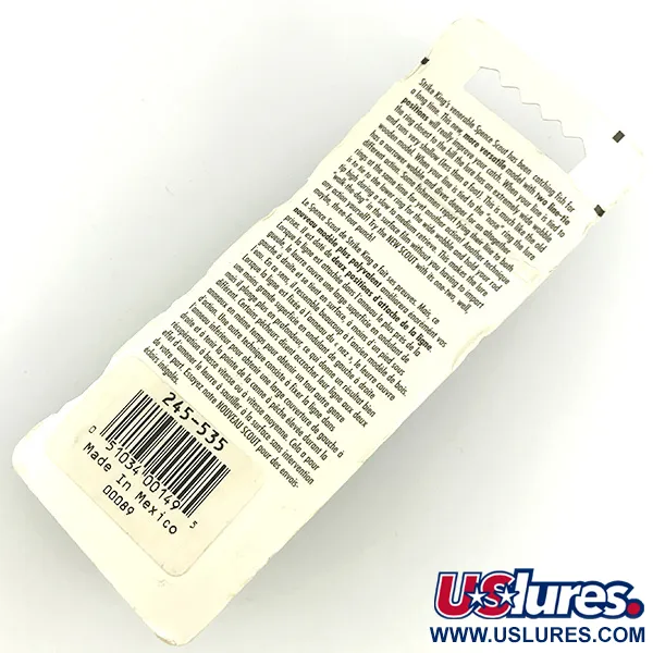 Strike King Spence Scout Plug, 245 535, 10.5g, Dubbel Bevestigingsoog, #7403