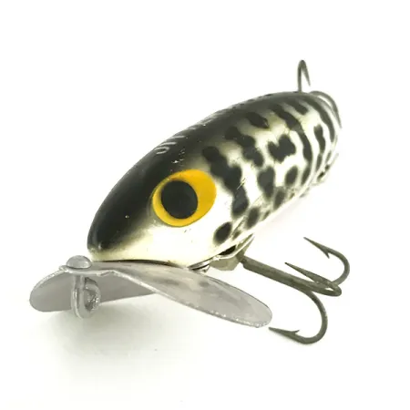 Fred Arbogast Jitterbug Oppervlakteplug, Tiger, 10g, Metalen Lip, #7406