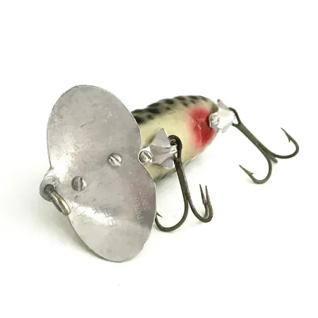 Fred Arbogast Jitterbug Oppervlakteplug, Tiger, 10g, Metalen Lip, #7406
