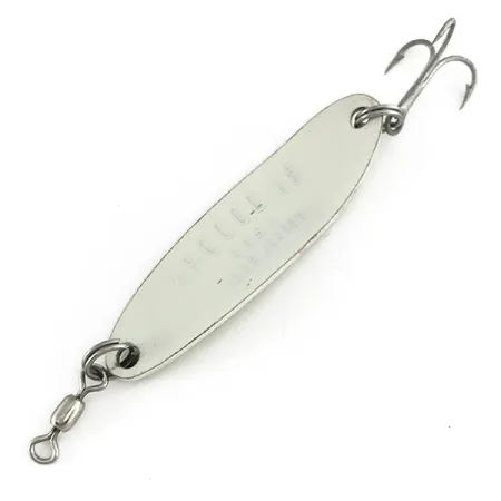 Luhr Jensen Krocodile Die #3 Glow Lepel, Wit / Groen, 14g, #7410