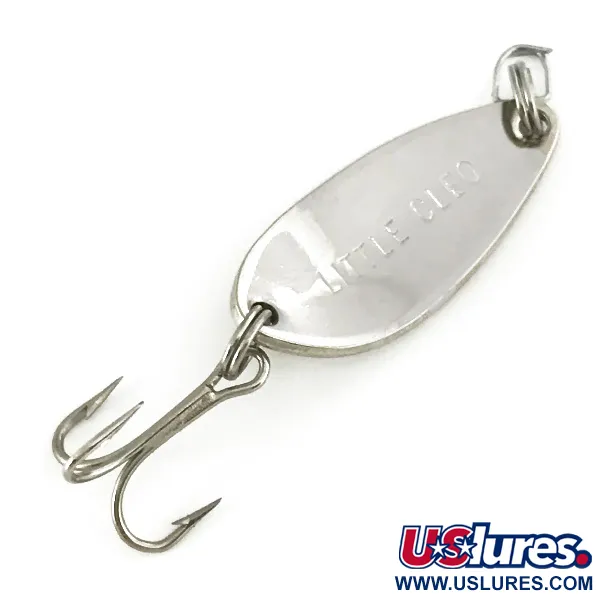 Seneca Little Cleo Lepel, Nickel / Groen, 5g, Klassiek Ontwerp, #7417