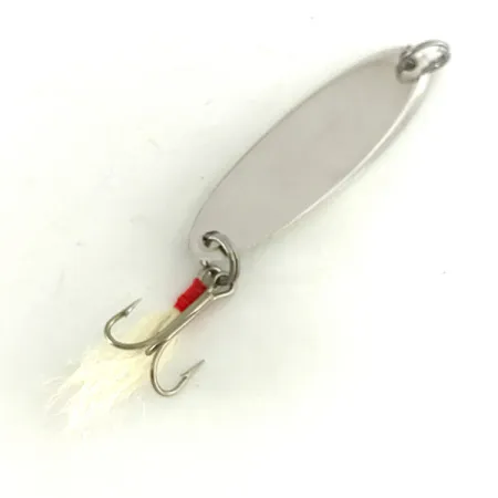 Acme Feathered Kastmaster Lepel, Chroom, 10.5g, Gevederde Dreg, #7419