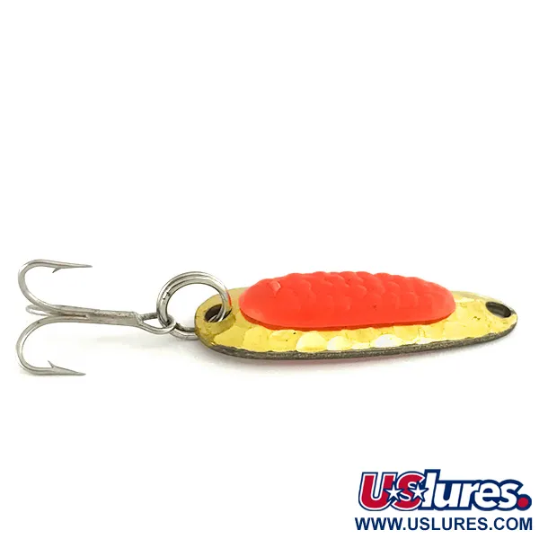 Blue Fox Pixee UV Lepel, Goud/Roze, 4.5g, UV-Zalmei, #7420