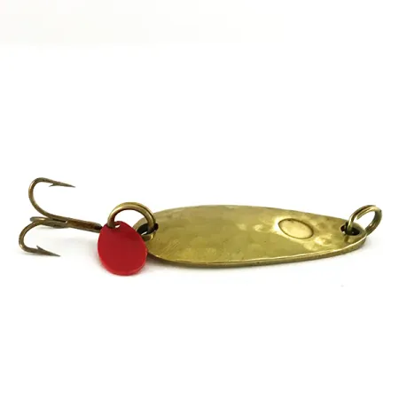 Luhr Jensen Les Davis Hotrod Lepel, Gehamerd messing, 7g, #7421