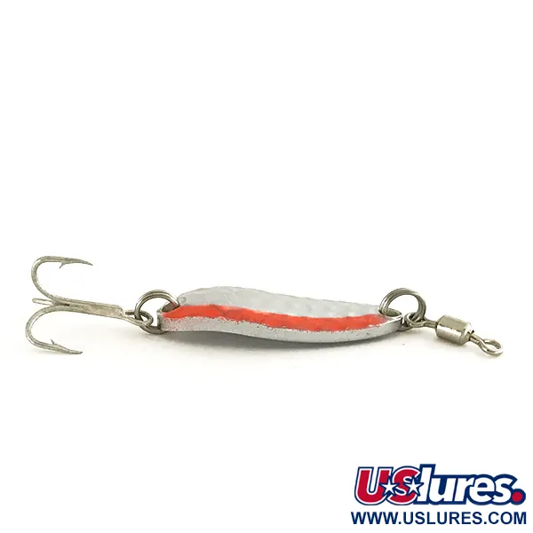 Luhr Jensen Krocodile UV Lepel, Nikkel/Oranje, 7g, UV-strip, #7447