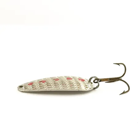 Thomas Cyclone Lepel, Zilver / Rood / Wit, 7g, Schubbenpatroon, #7454