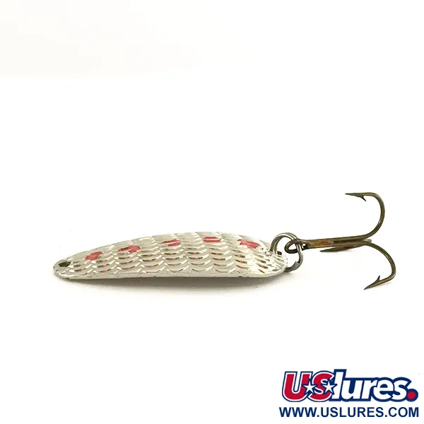 Thomas Cyclone Lepel, Zilver / Rood / Wit, 7g, Schubbenpatroon, #7454