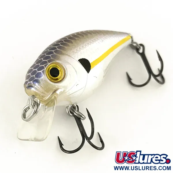 H2O XPRESS Crankbait, Wit/Geel, 6g, Ratelend, #7456