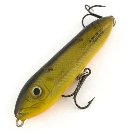 Heddon Excalibur Super Spook Saltwater, Olijf, 14g, Topwater, #7475