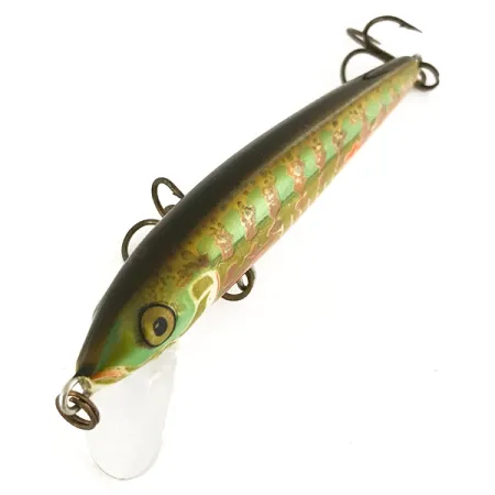 Rapala Husky Jerk Holo Plug, Holo Perch, 10g, Suspending, #7477