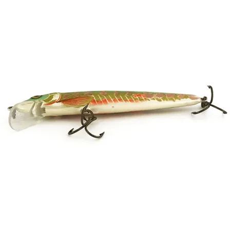 Rapala Husky Jerk Holo Plug, Holo Perch, 10g, Suspending, #7477