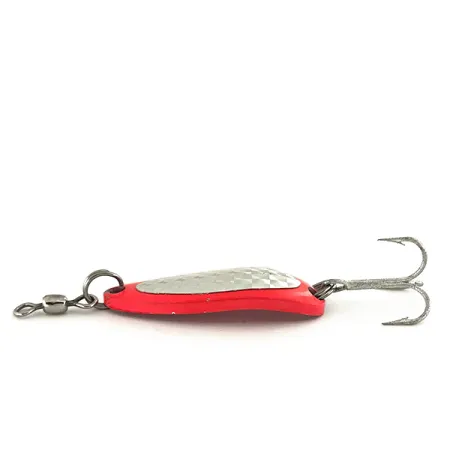 Luhr Jensen Krocodile UV Lepel, Rood / Zwart, 9g, UV-actief, #7485