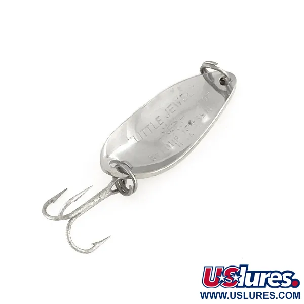 Luhr Jensen Little Jewel Lepel, Nickel, 5g, Prismatische Tape, #7492