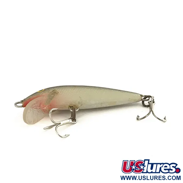 Rapala Original Floater F5 Plug, S (Silver), 2.5g, Balsa, #7493