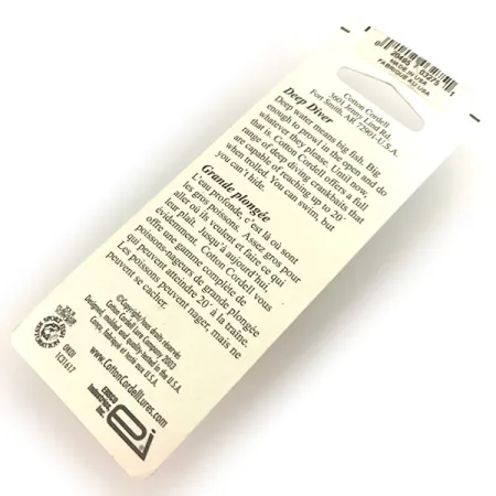 Cotton Cordell Grappler Shad Deep Diver, Goud/Oranje, 7g, Dieploper, #7497