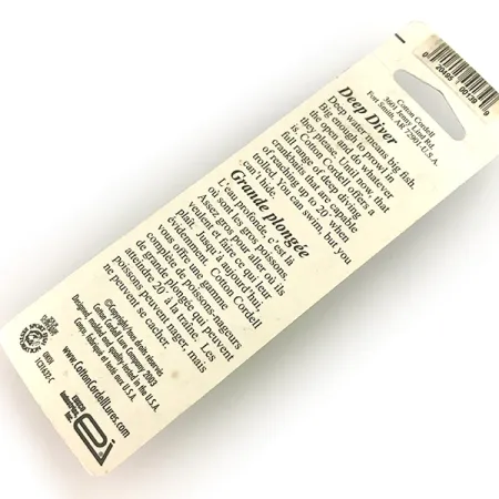 Cotton Cordell Wally Diver Plug, Chartreuse, 14g, Dieplopend, #7499