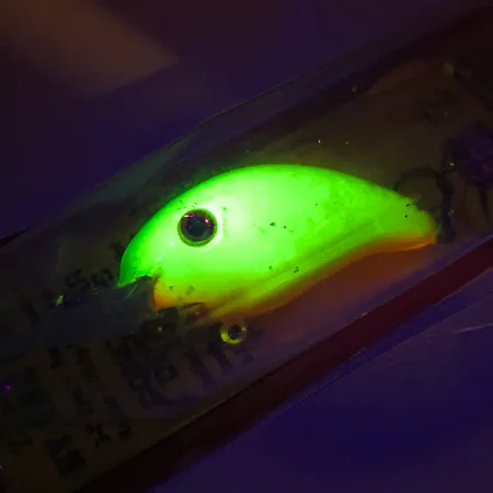 Strike King Pro Model 3XD Crankbait, Chartreuse, 12g, Ratel, #7501