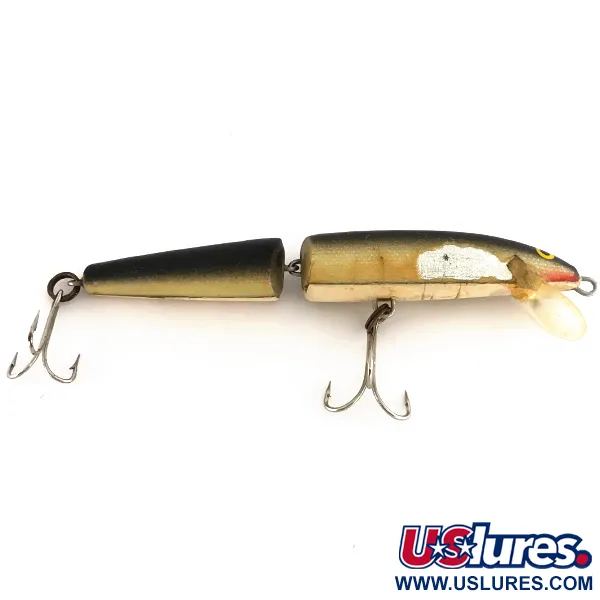 Rapala Jointed J-11 SFC Plug, G (Gold), 9g, Balsahout, #7526