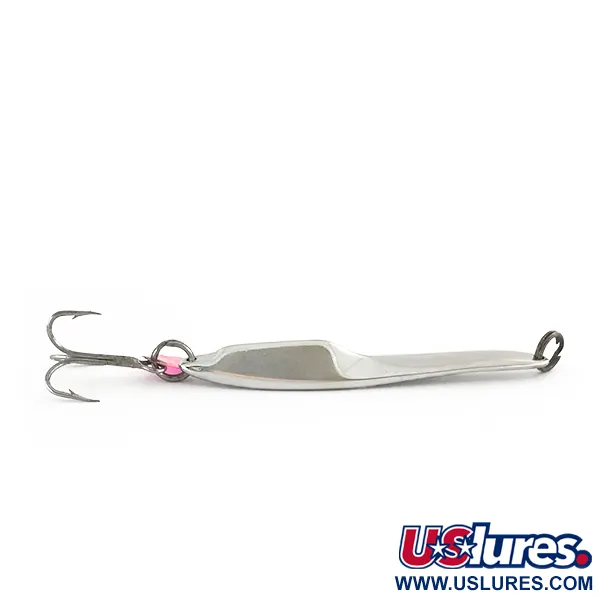 Johnson Lujon Jig Lure Lepel, Nickel, 14g, Attractor tab, #7541